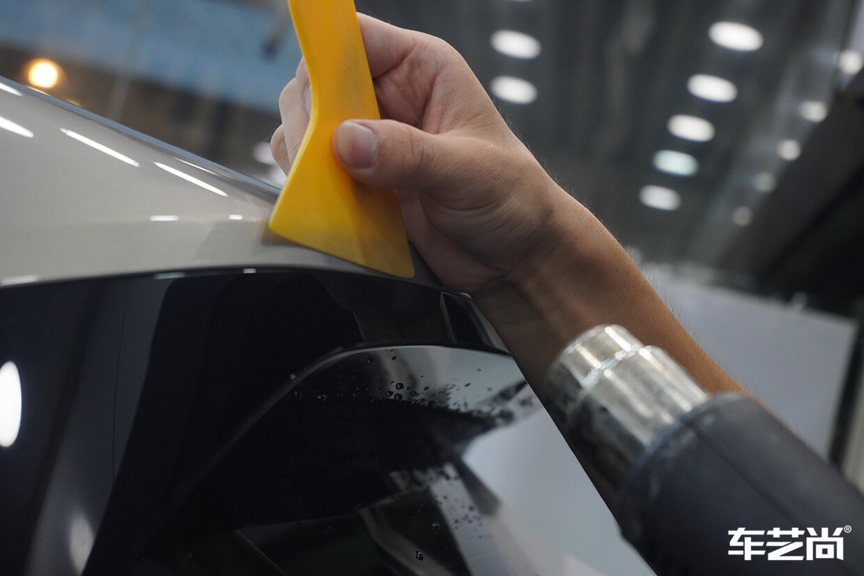 宝马X3施工威固隐形车衣（17）