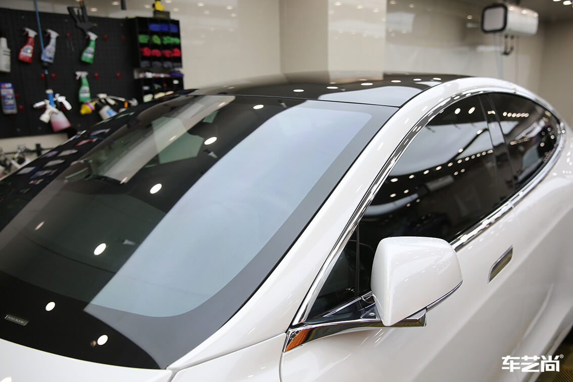 全车贴膜车包括内饰部位