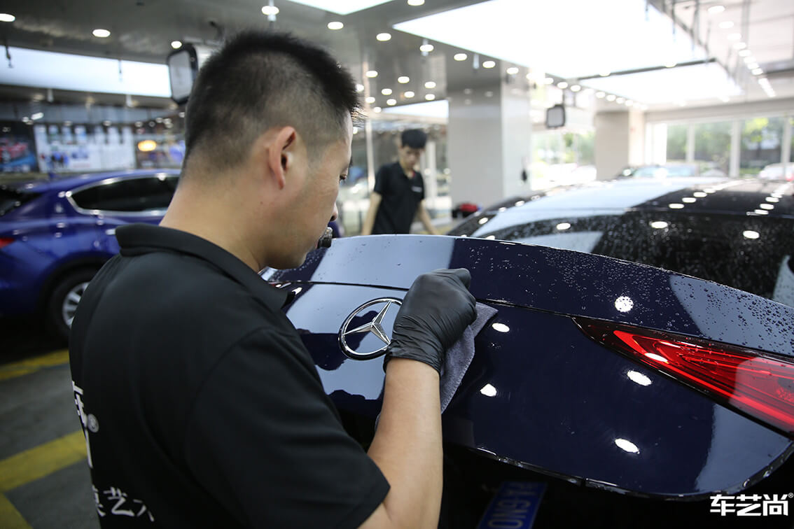 奔驰选择车艺尚装贴威固漆面保护膜案例展示（8）