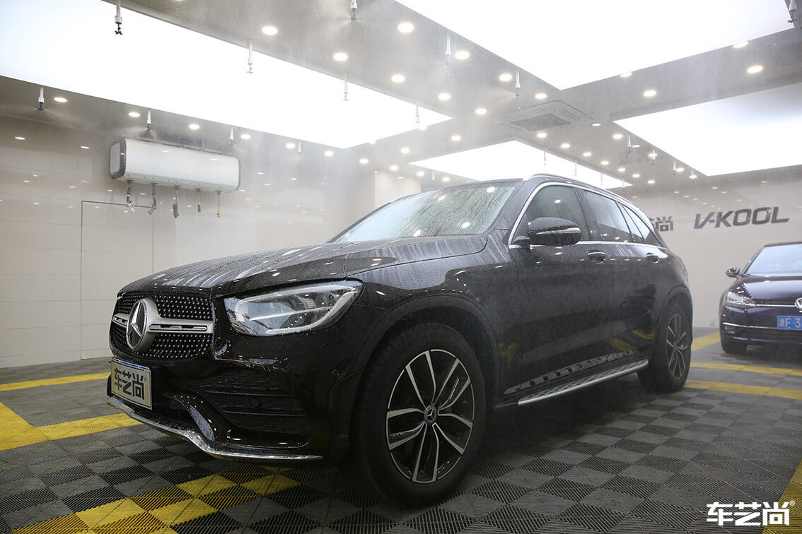 奔驰 GLC300施工威固隐形车衣案例流程展示（6）