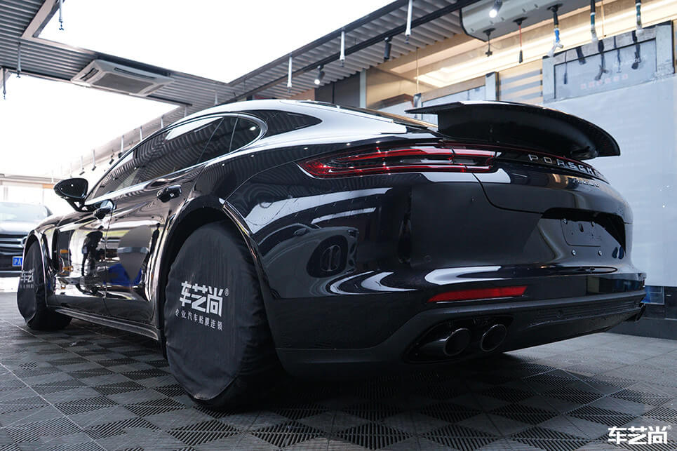 保时捷帕拉梅拉选择车艺尚施工威固车衣，专业施工展示（18）