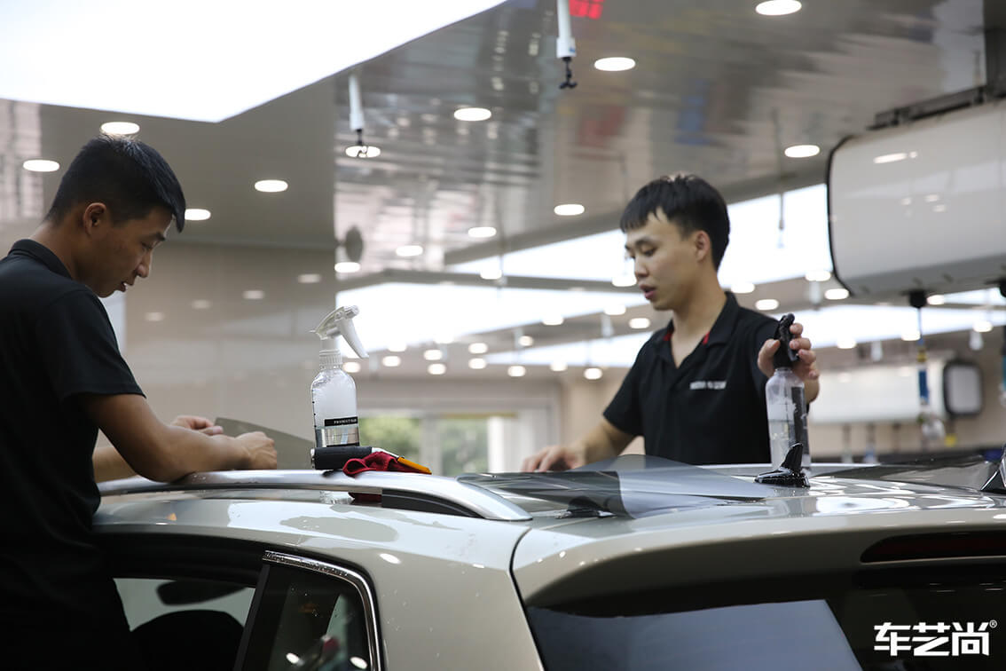 大众330 TSI装贴威固隔热膜，施工效果展示（8）