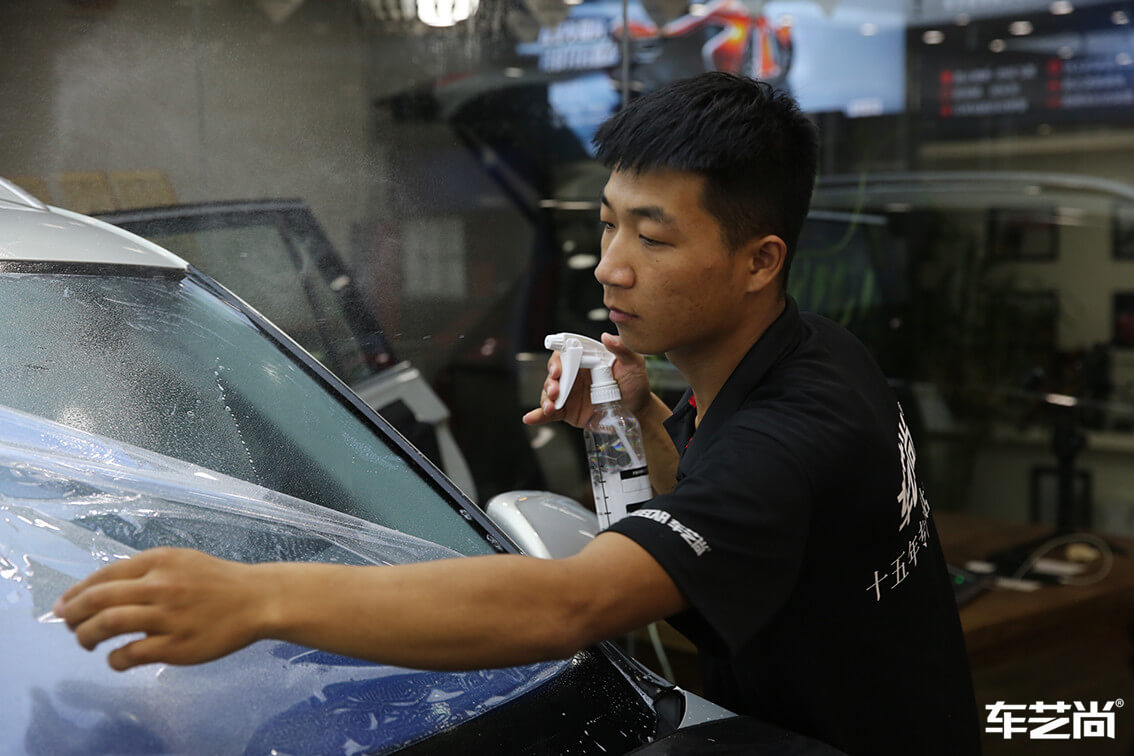 大众330 TSI装贴威固隔热膜，施工效果展示（7）