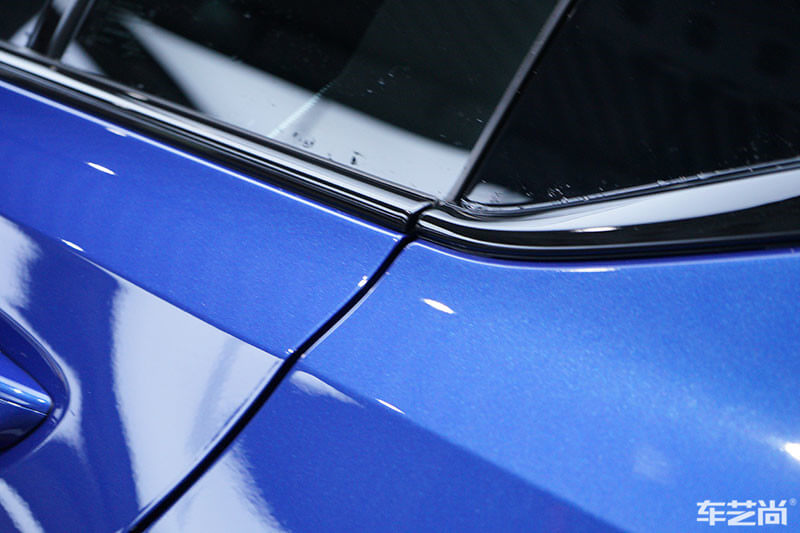 凯迪拉克CT5施工漆面保护膜效果（图三）