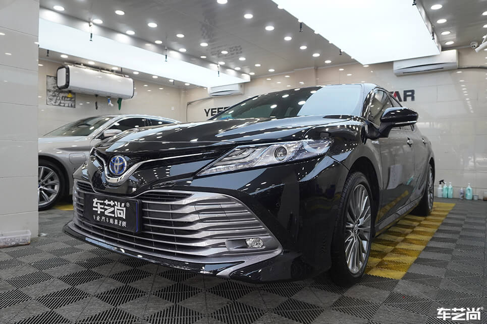 丰田凯美瑞选择车艺尚，施工隐形车衣案例分享（13）