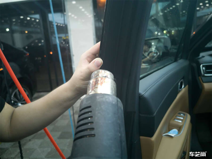 理想ONE实贴威固隐形车衣，施工流程展示（9）