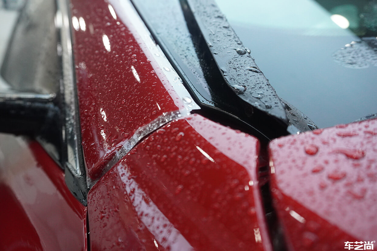 捷豹XEL装贴威固漆面保护膜流程展示（8）