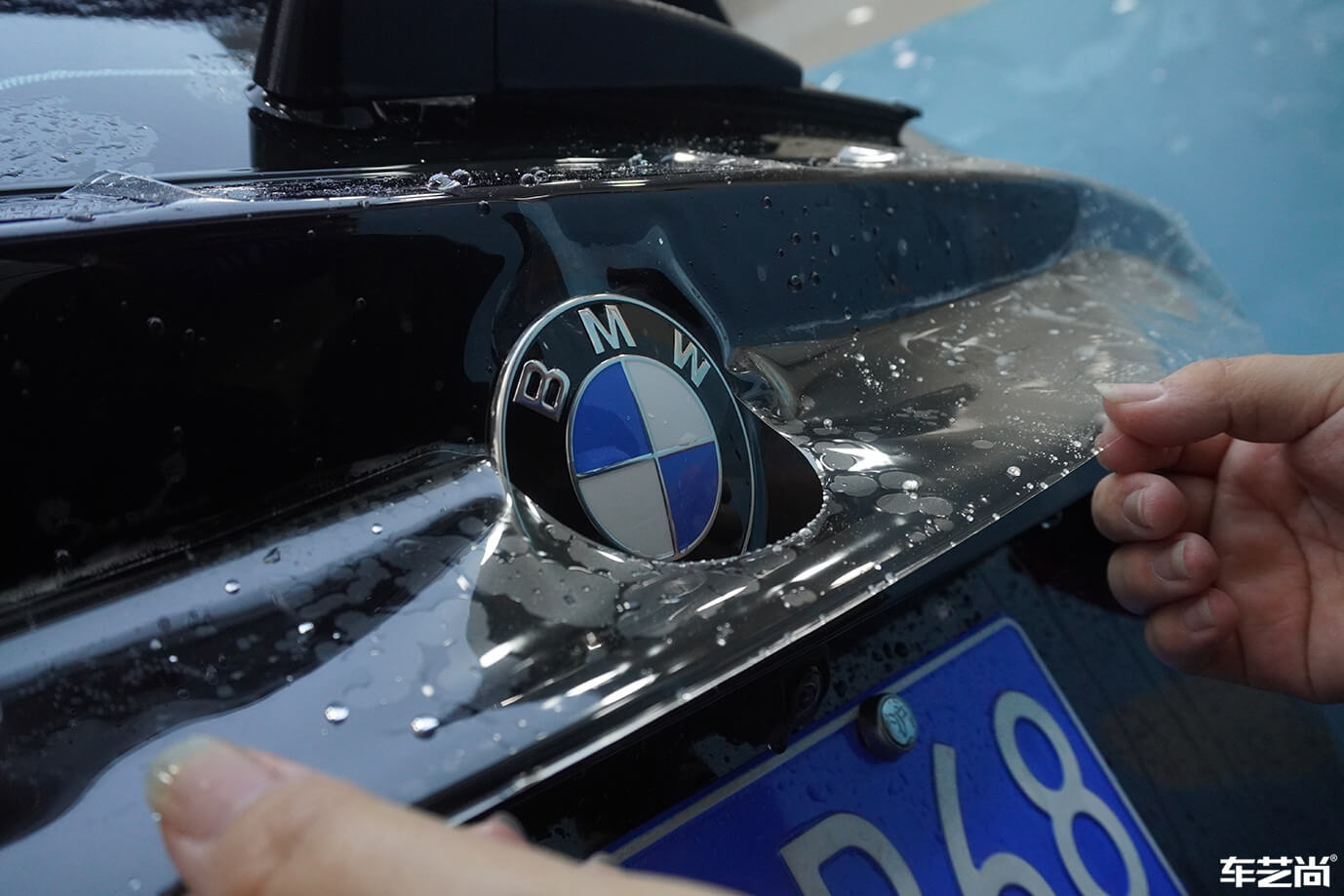 宝马X3装贴威固隐形车衣施工案例展示（7）