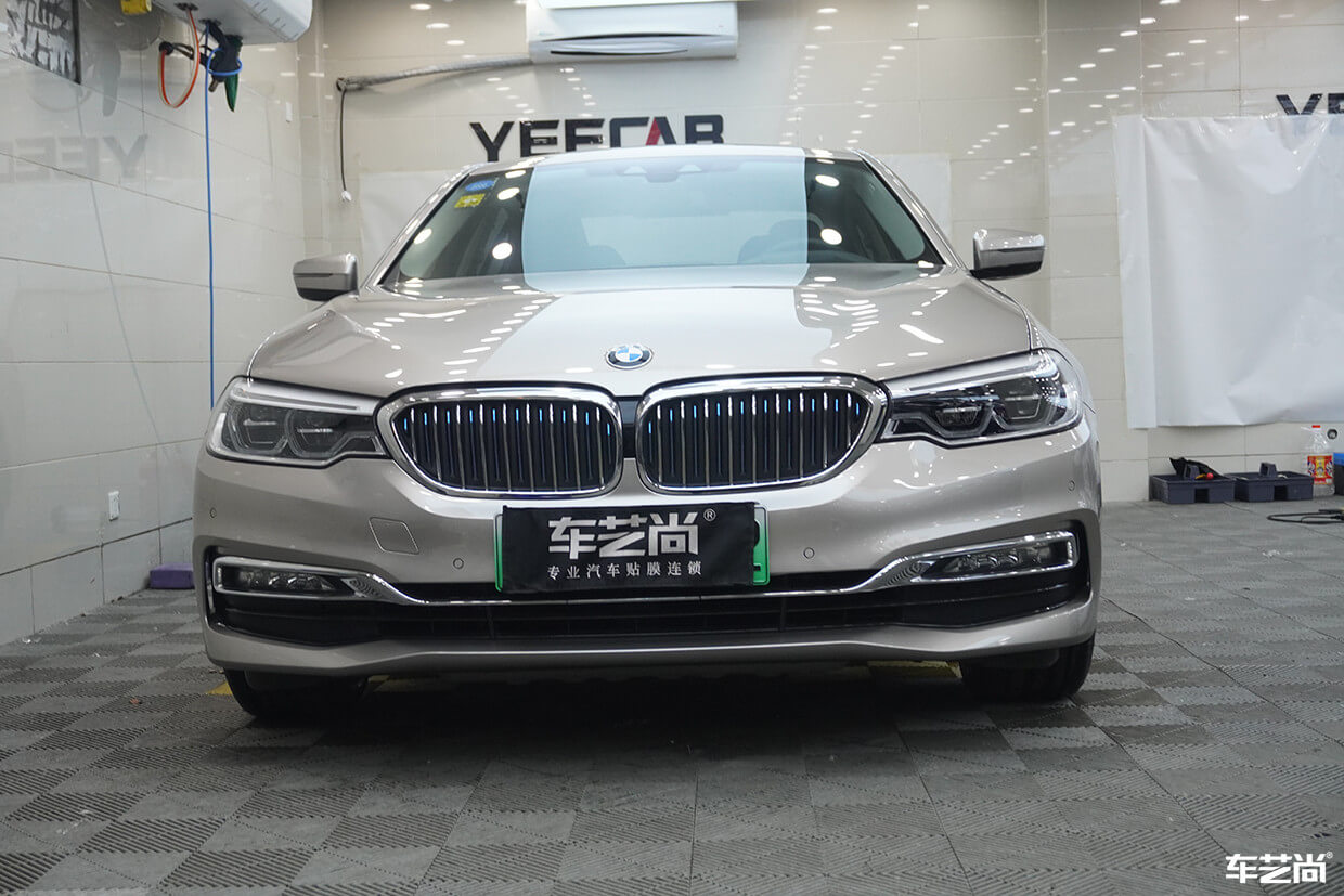 宝马530LE施工威固隐形车衣，防刮耐磨可兼得（11）