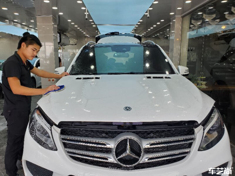 奔驰 GLE 施工威固隐形车衣案例流程展示（7）