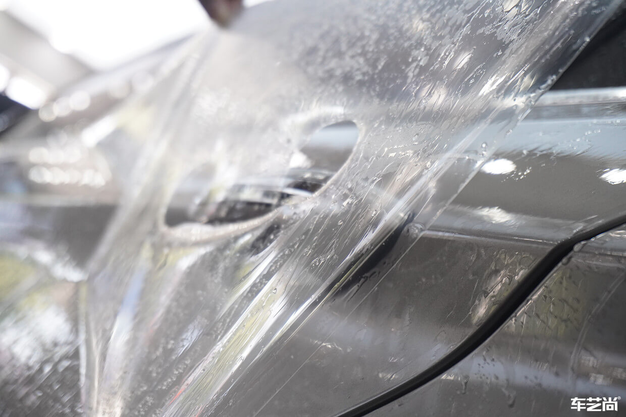宝马530LE施工威固隐形车衣，防刮耐磨可兼得（4）