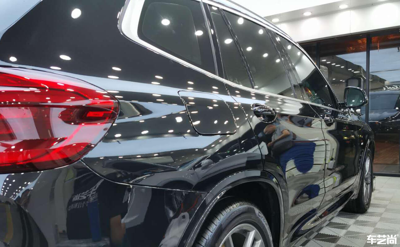 宝马X3施工威固隐形车衣（15）