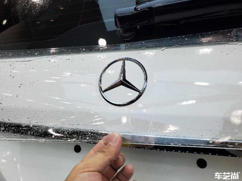 奔驰 GLE 施工威固隐形车衣案例流程展示（11）