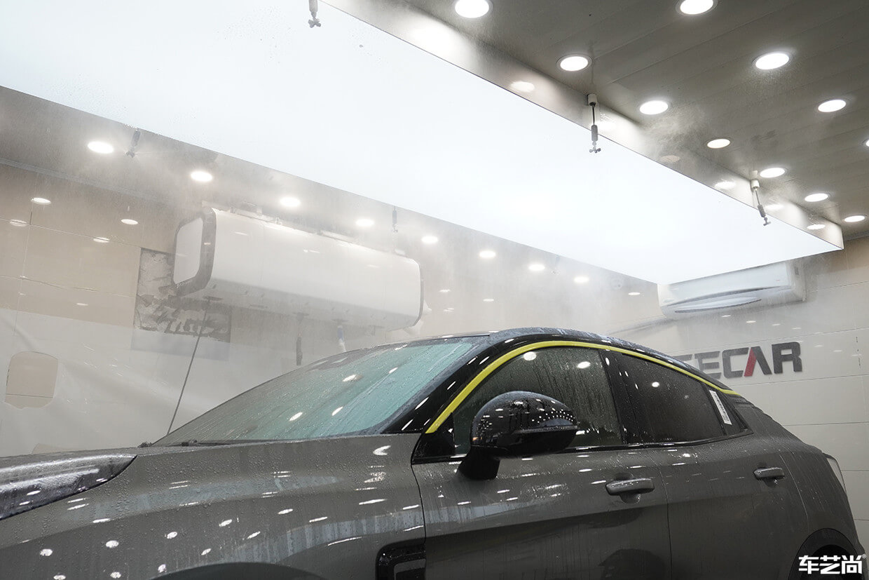 领克05施工威固隐形车衣，施工过程展示（1）