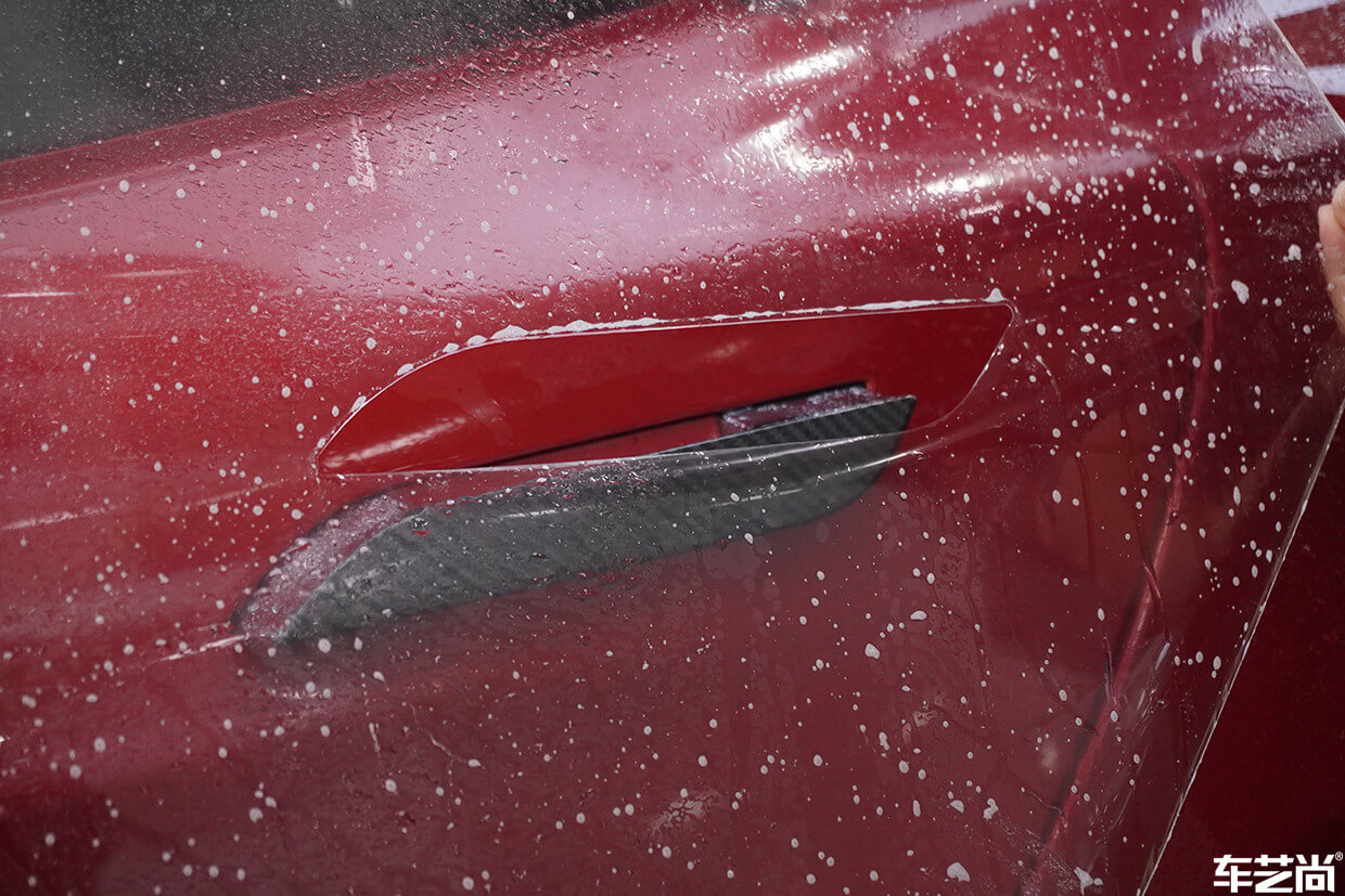 特斯拉Model S施工威固隐形车衣，专车专用极致体验（5）