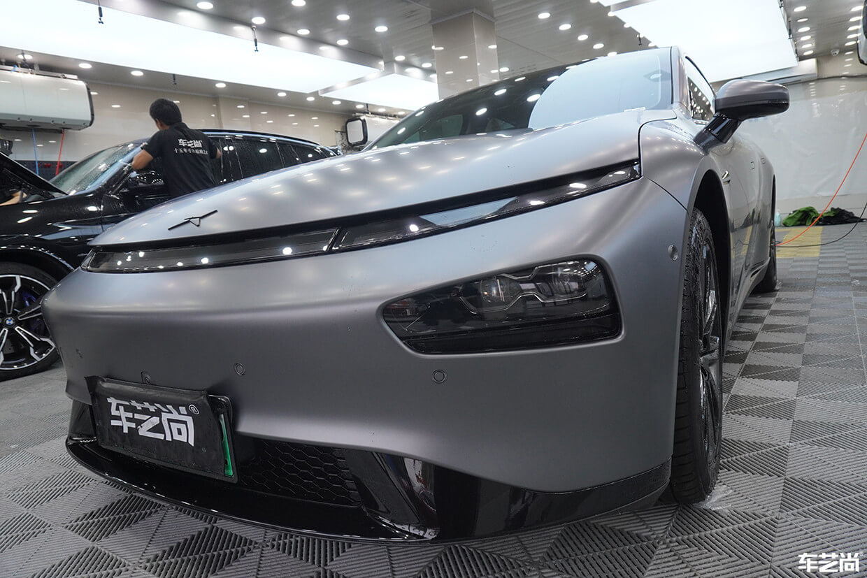 小鹏 P7极致防护，选择施工威固隐形车衣（10）