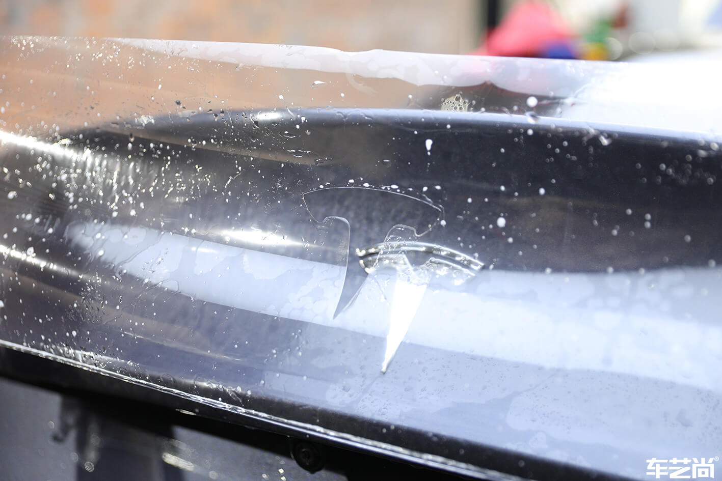 特斯拉Model 3施工威固漆面保护膜案例分享（3）