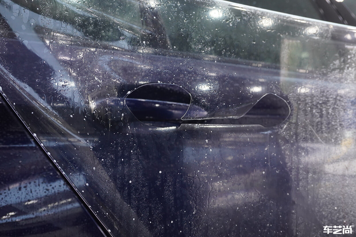 宝马5系施工隐形车衣，给您带来贴身保护（3）
