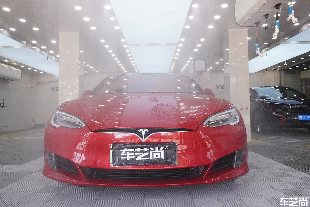 特斯拉Model S施工威固隐形车衣，专车专用极致体验（2）