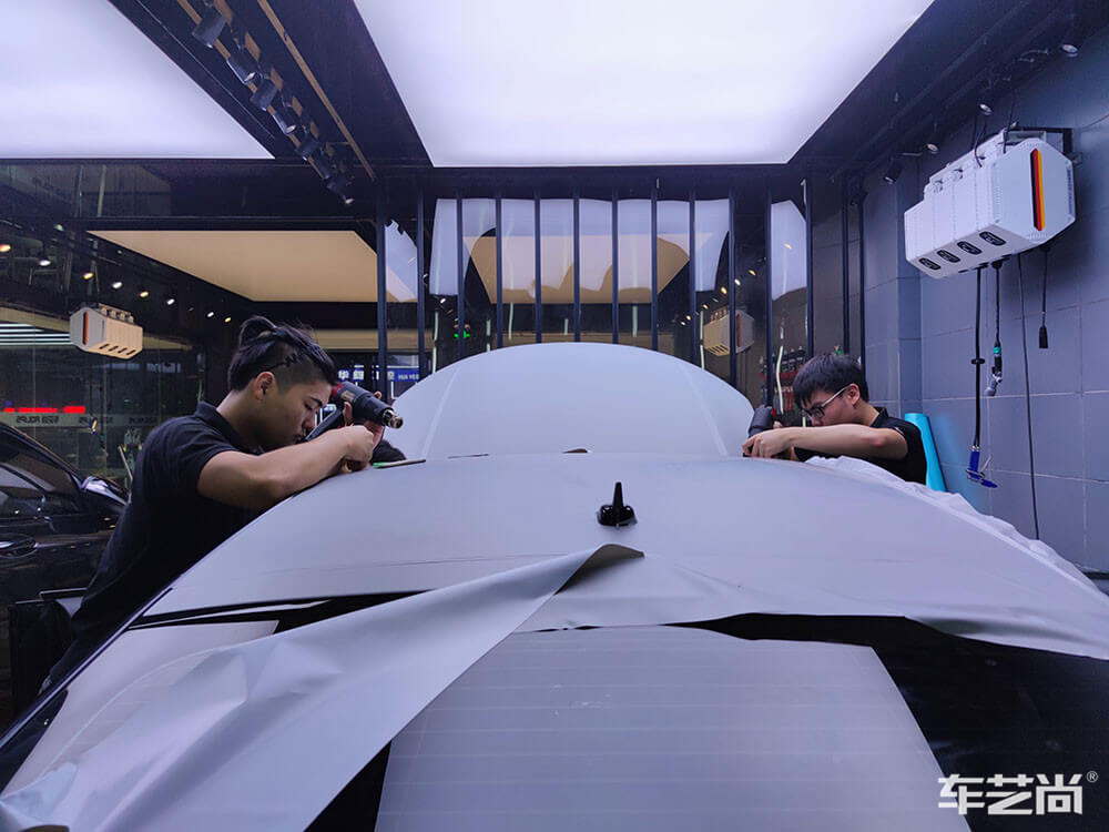 汽车改色可以改成两种颜色吗（6）