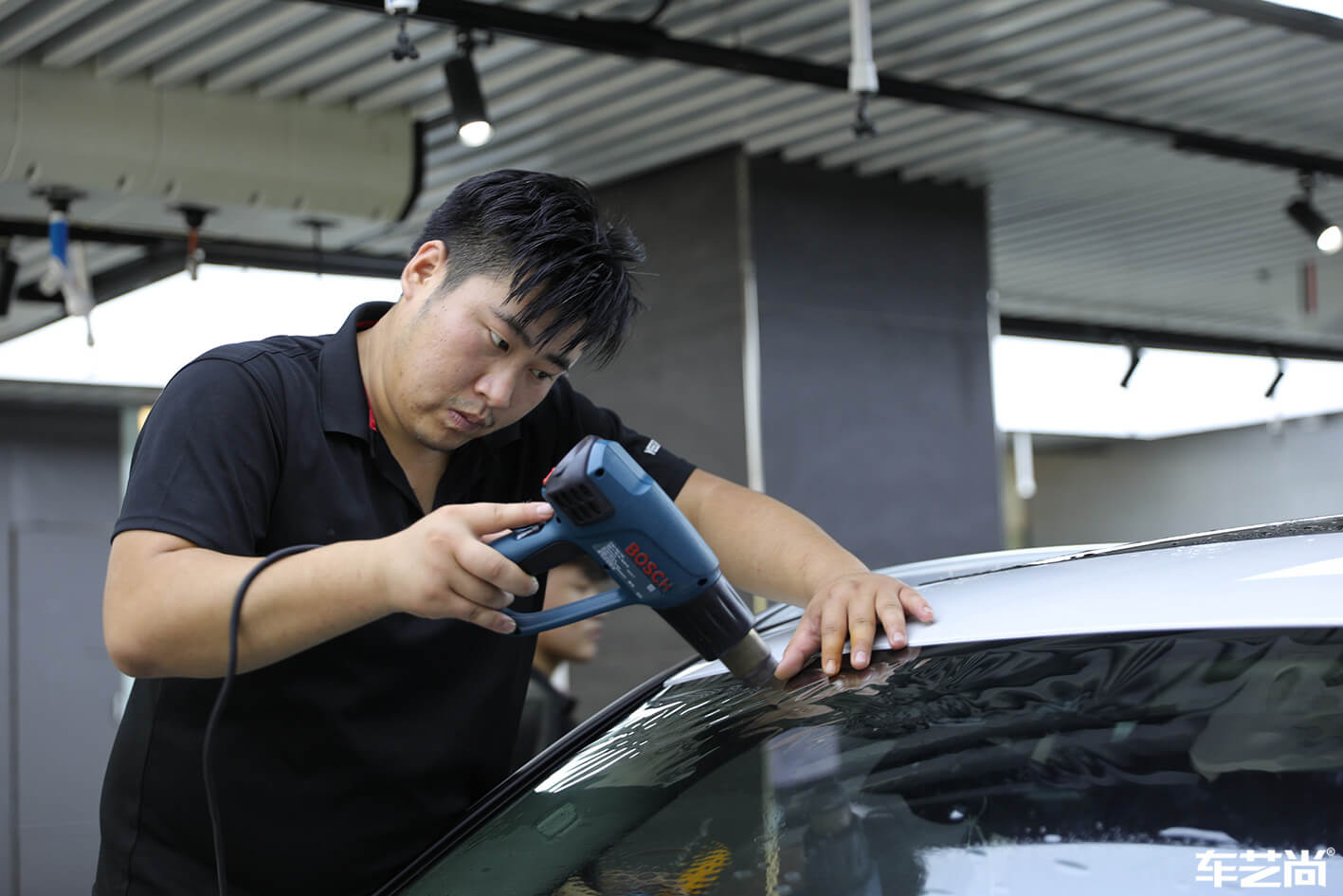 宝马X3装贴威固隐形车衣施工案例展示（1）