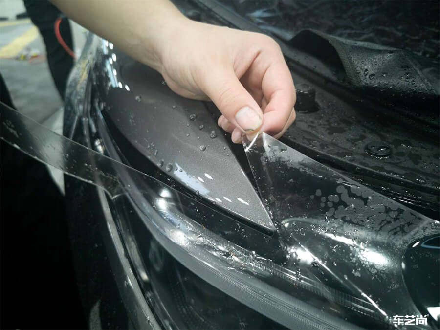 理想ONE实贴威固隐形车衣，施工流程展示（12）