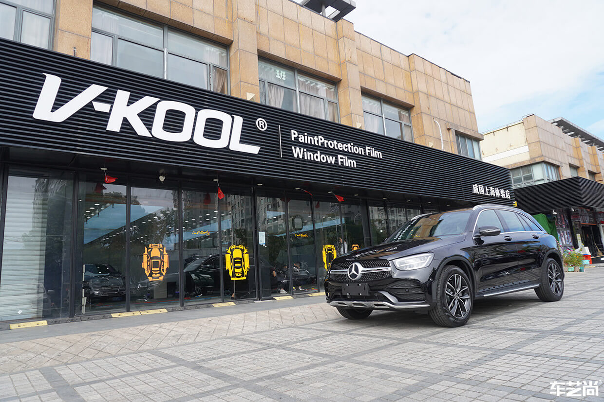 奔驰 GLC300施工威固隐形车衣案例流程展示（11）