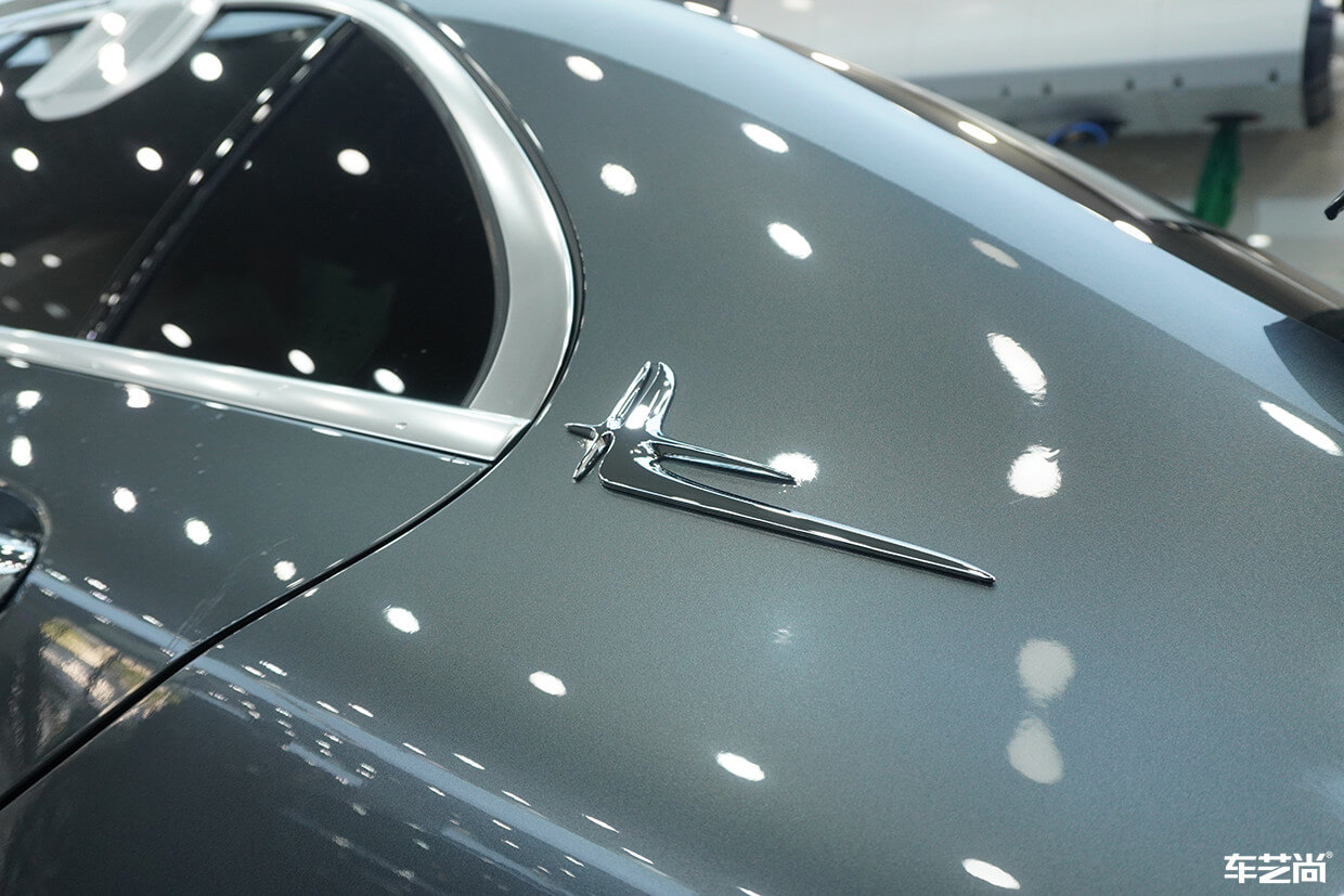 奔驰C260L施工威固隐形车衣，施工流程展示（13）