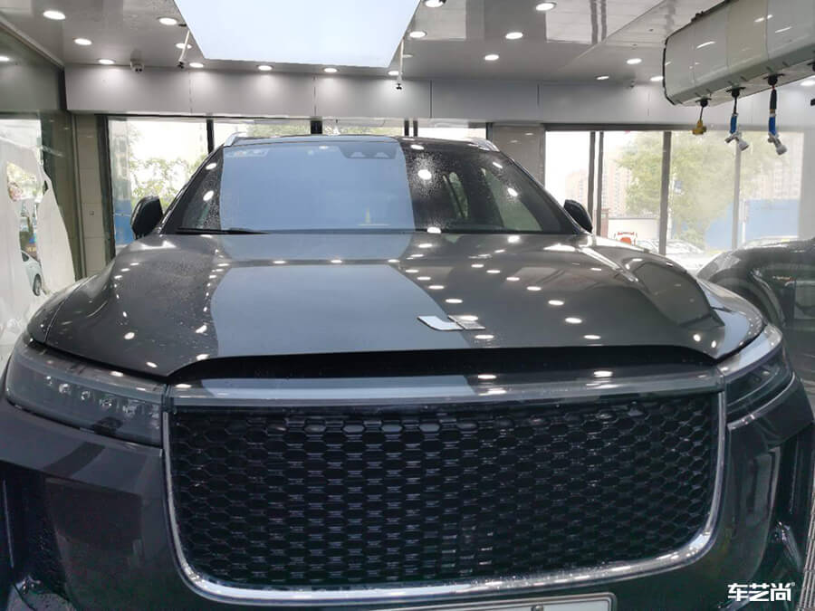 理想ONE实贴威固隐形车衣，施工流程展示（13）