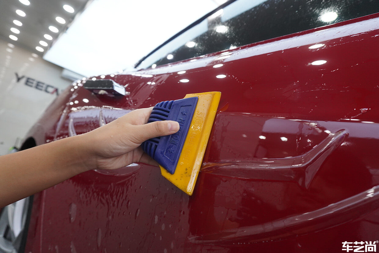 特斯拉Model S施工威固隐形车衣，专车专用极致体验（8）