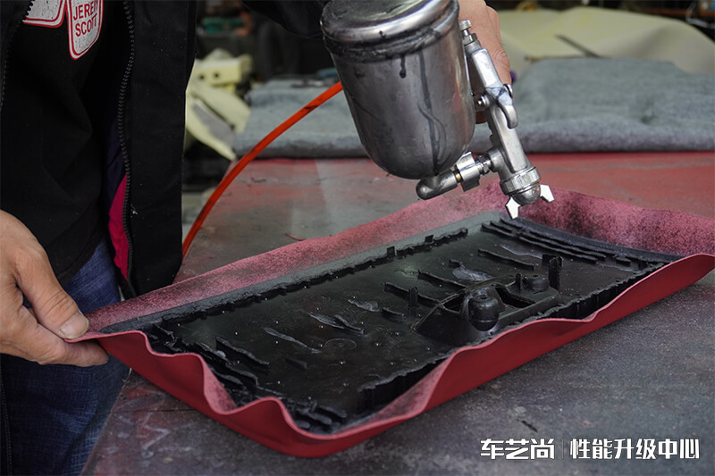 全车Nappa真皮内饰施工