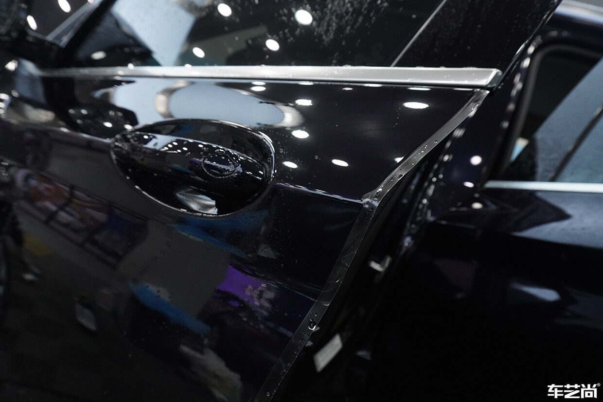 宝马X3装贴威固隐形车衣施工案例展示（13）