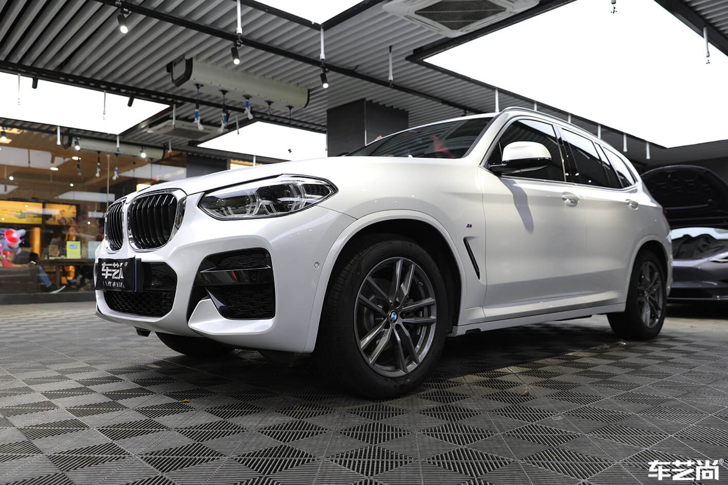 宝马X3装贴威固隐形车衣施工案例展示（15）