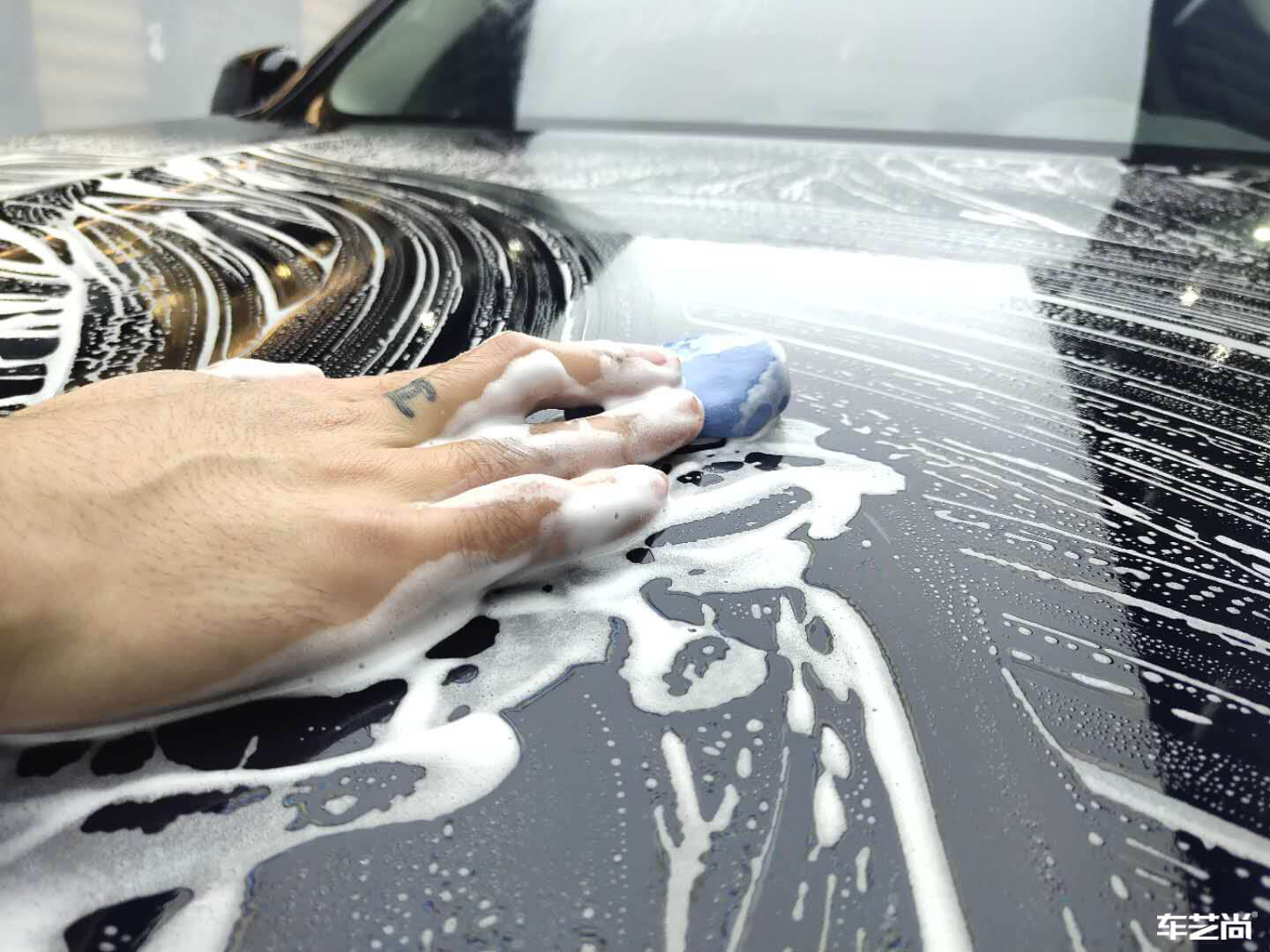 宝马X3施工威固隐形车衣，装贴流程展示（3）