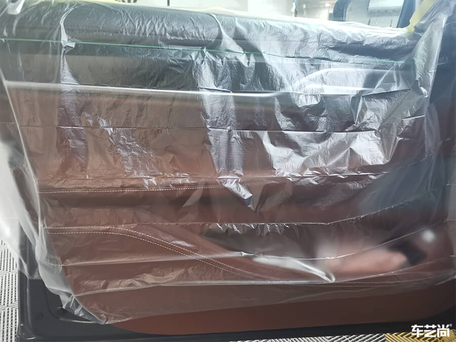 宝马7系装贴威固V70+K35，施工流程展示（2）