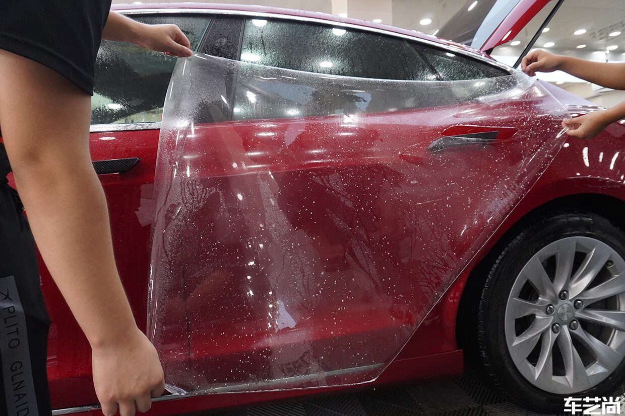 特斯拉Model S施工威固隐形车衣，专车专用极致体验（6）