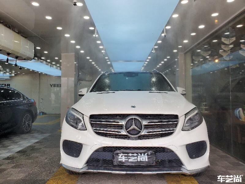 奔驰 GLE 施工威固隐形车衣案例流程展示（1）