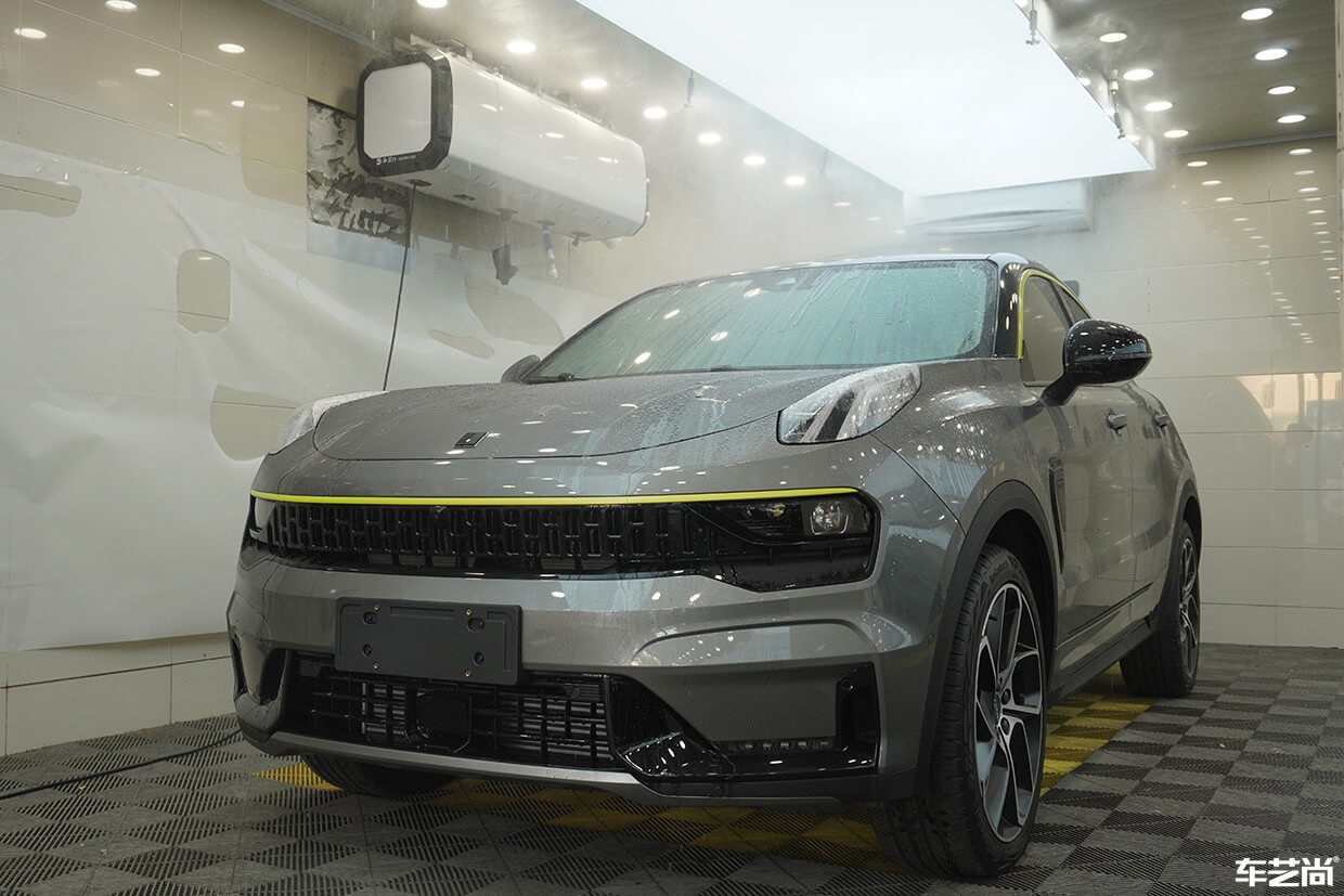 领克05施工威固隐形车衣，施工过程展示（3）