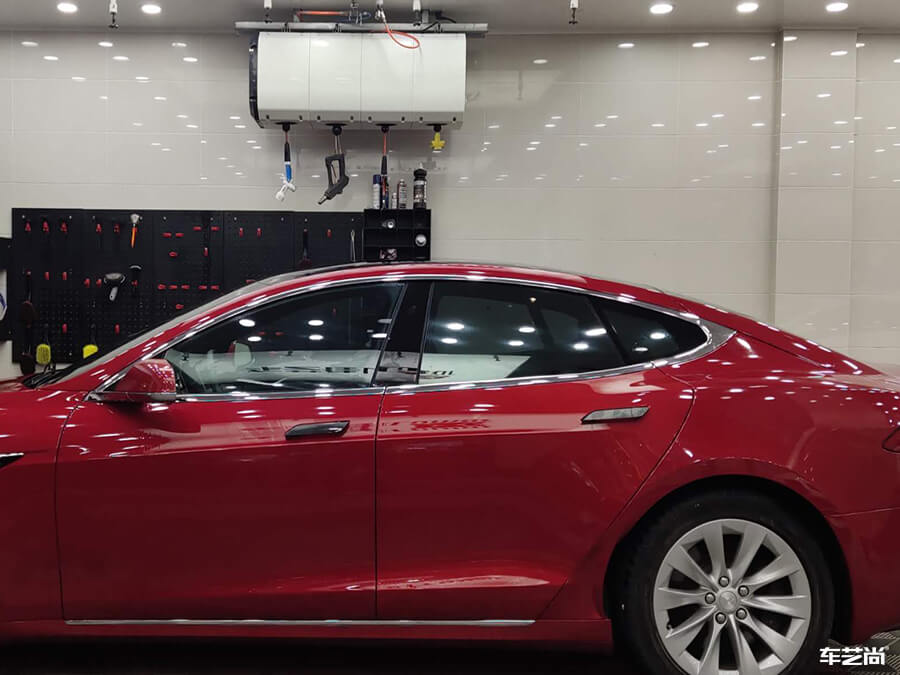 特斯拉Model 3施工威固隐形车衣案例分享（11）