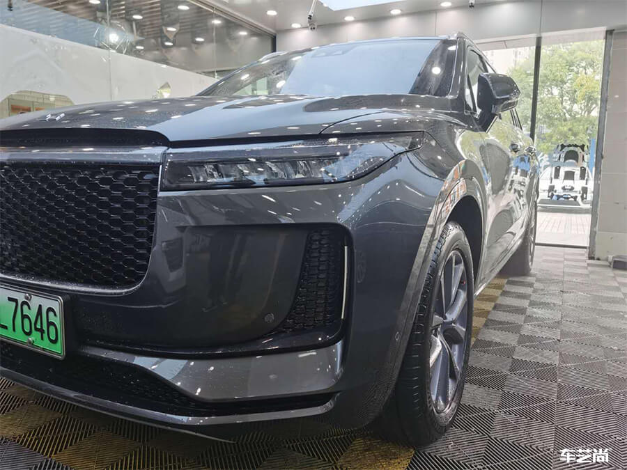 理想ONE实贴威固隐形车衣，施工流程展示（14）