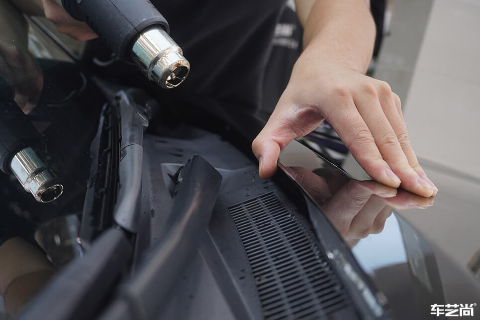 丰田凯美瑞选择车艺尚，施工隐形车衣案例分享（12）