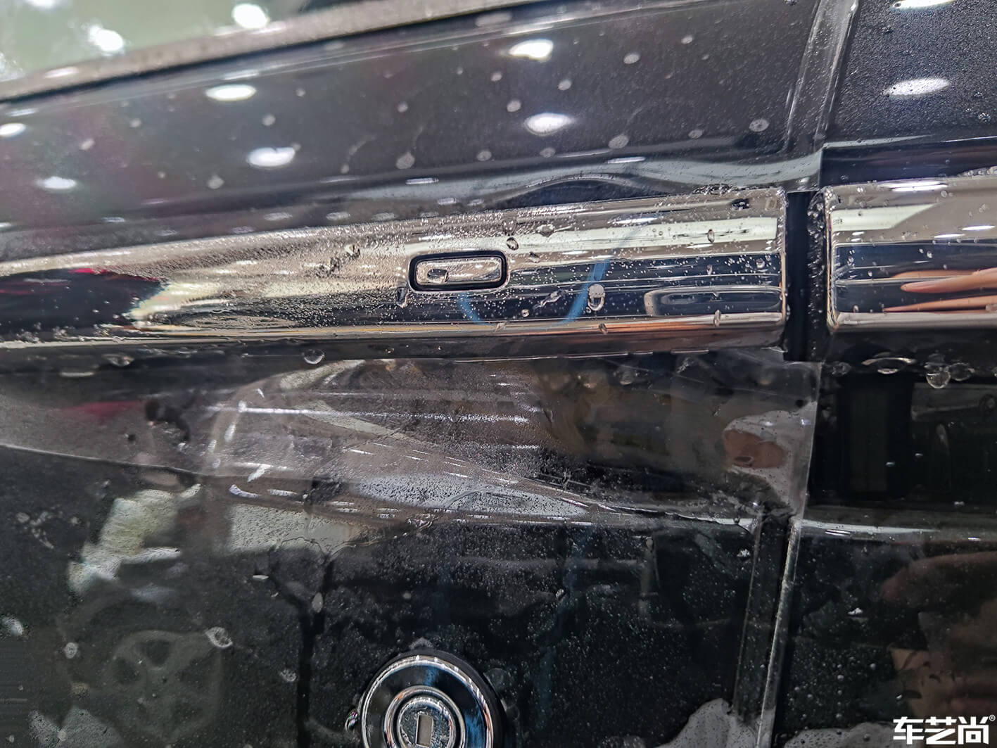 劳斯莱斯库里南在车艺尚杭州旗舰店施工流程展示（7）