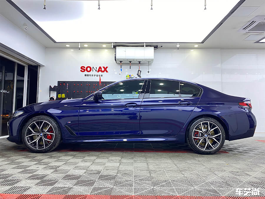 宝马5系装贴威固隔热膜怎么样？（14）