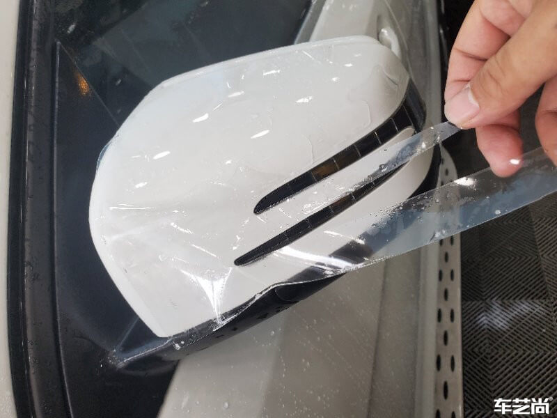 奔驰 GLE 施工威固隐形车衣案例流程展示（13）