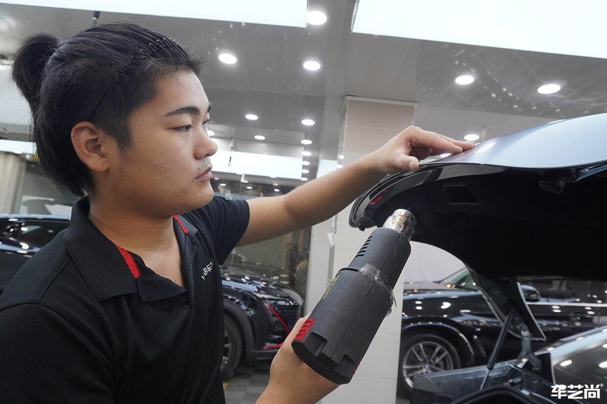 宝马X3M施工隐形车衣（17）