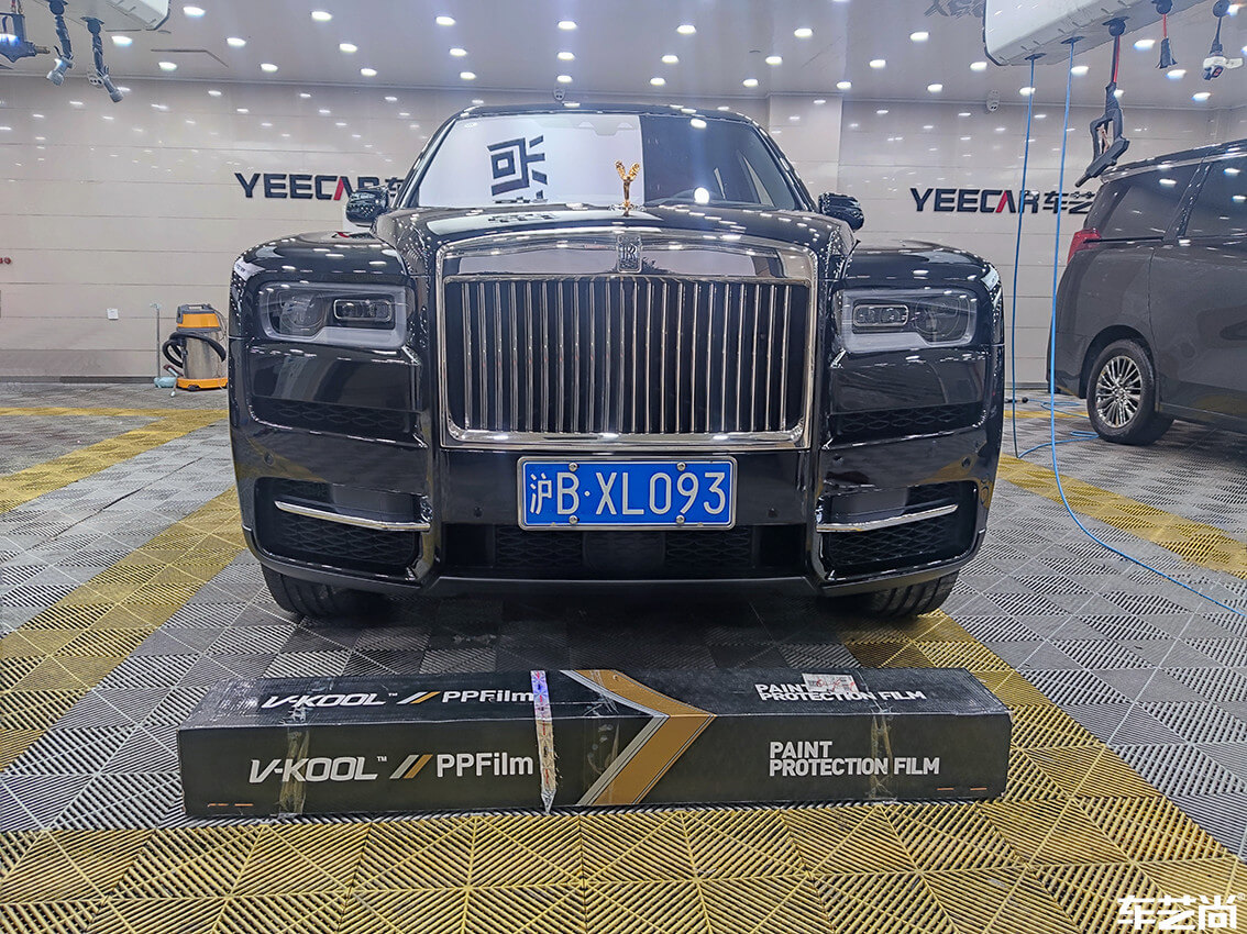 劳斯莱斯库里南在车艺尚杭州旗舰店施工流程展示（15）