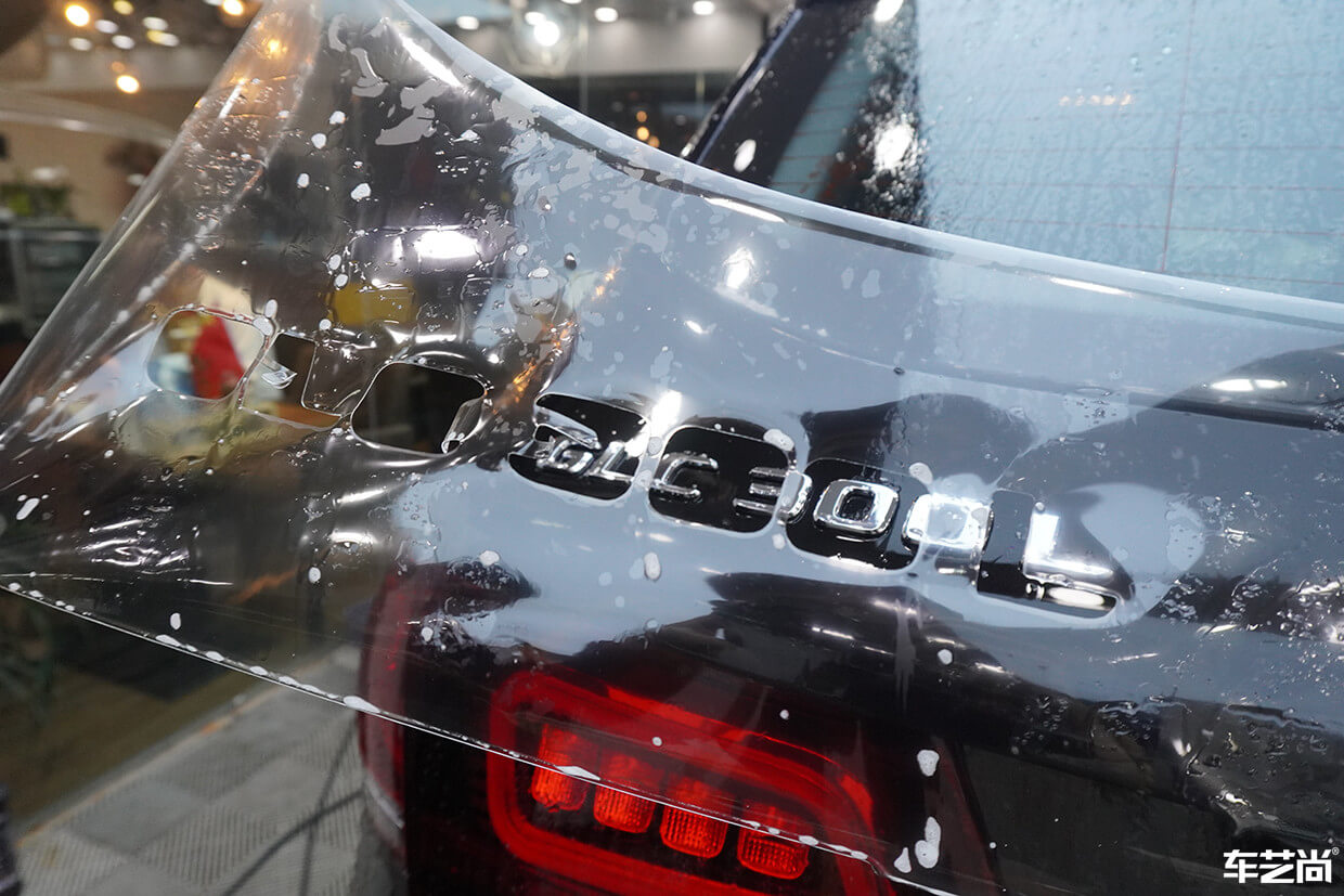 奔驰 GLC300施工威固隐形车衣案例流程展示（6）