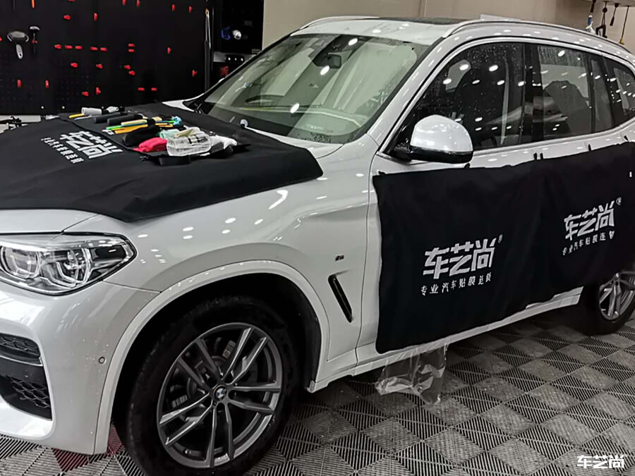 宝马X3装贴隔热膜，选择威固VK70+K35型号（3）