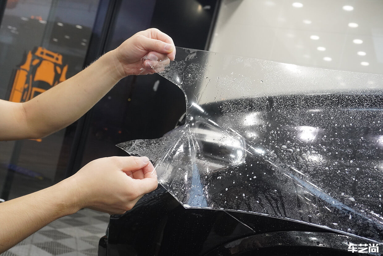 宝马X3M施工隐形车衣（12）