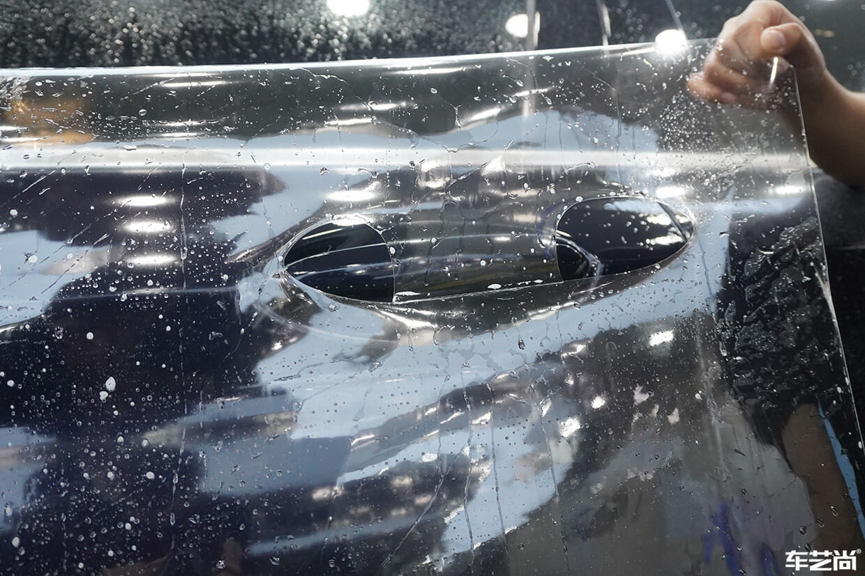 宝马X3装贴威固隐形车衣施工案例展示（12）